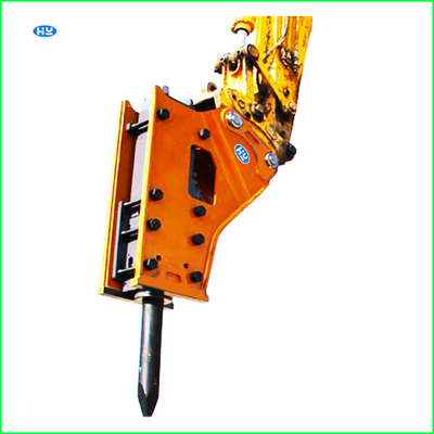 Mining Trenching Hydraulic Jack Hammer Rock Breaker 40Cr Rod Chisel